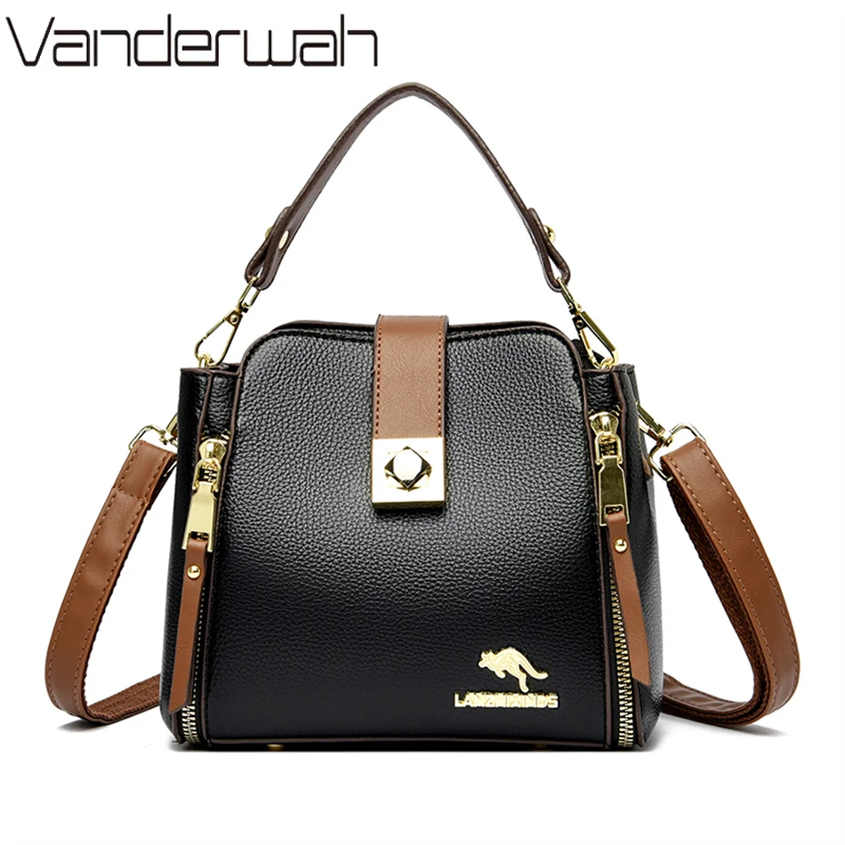 High Quality Leather Handbag Purse Women's Bag 2022 Trend Luxury Brand Designer Shoulder Crossbody Sac Lady Messenger Small Tote
High Quality Leather Handbag Purse Women's Bag 2022 Trend Luxury Brand Designer Shoulder Crossbody Sac Lady Messenger Small Tote