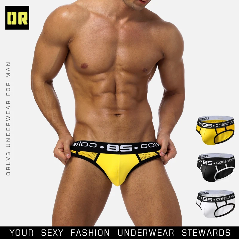 ORLVS Sexy Men Underwear Cotton Cueca Masculina Modis Men's Briefs Jockstrap Calzoncillo Hombre Bielizna Gay Male Underpants
ORLVS Sexy Men Underwear Cotton Cueca Masculina Modis Men's Briefs Jockstrap Calzoncillo Hombre Bielizna Gay Male Underpants