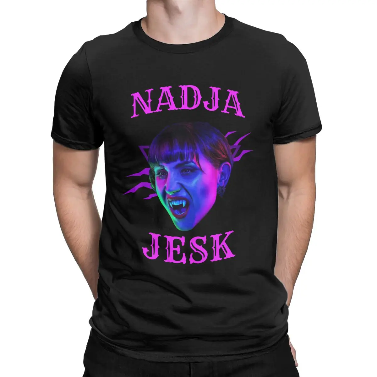 Jesk Nadja What We Do In The Shadows Men's shirt Casual Tee Shirt Short Sleeve O Neck T-Shirts Pure Cotton Summer Clothing
Jesk Nadja What We Do In The Shadows Men's shirt Casual Tee Shirt Short Sleeve O Neck T-Shirts Pure Cotton Summer Clothing