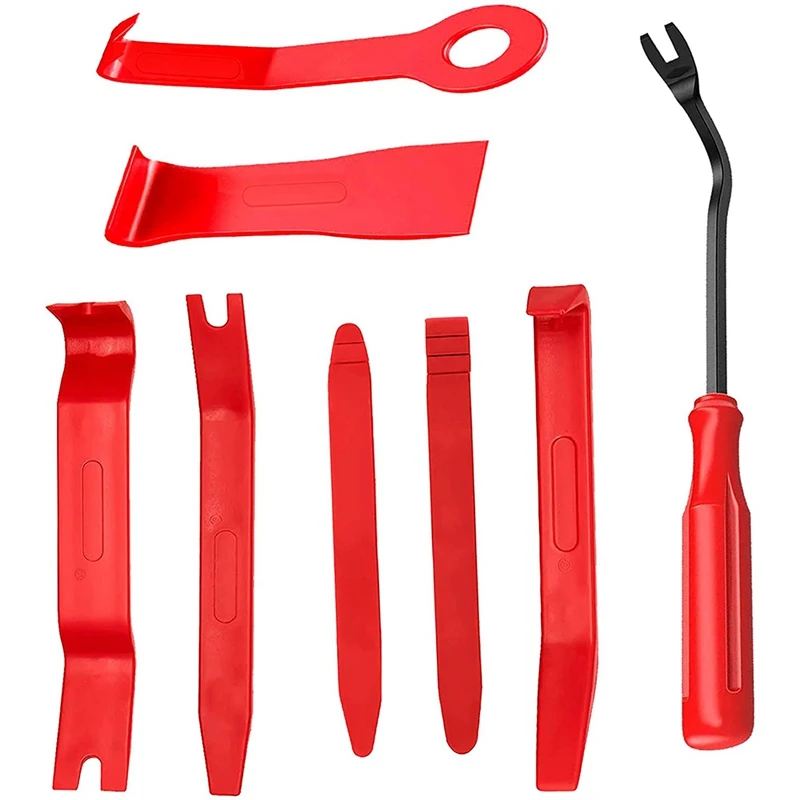 8 Pack Auto Trim Removal Tool, Car Tool Kit Automotive Tools For Car Door Panels Window Molding Fastener Remover Of Car
8 Pack Auto Trim Removal Tool, Car Tool Kit Automotive Tools For Car Door Panels Window Molding Fastener Remover Of Car