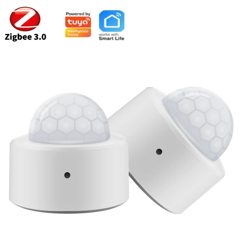 

Tuya Zigbee 3.0 PIR Motion Sensor Smart Home With Light-sensitive Intelligent Linkage Smartlife APP Real-time Monitor Anti-theft
