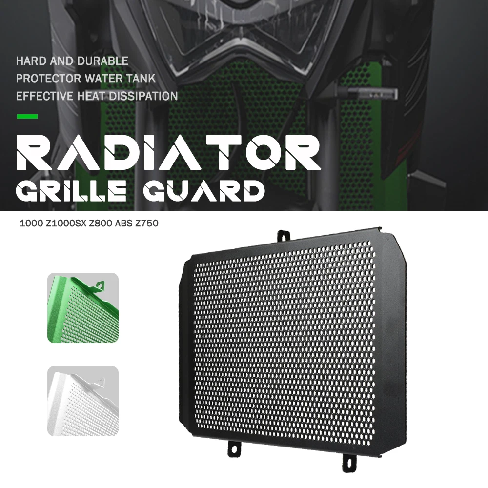 

Radiator Grille Guard Cover FOR KAWASAKI Z750 Z800 Z800E ABS Z1000SX Ninja Versy 1000 Z 750 800 800E 1000 SX 2007-2016 2017 2018