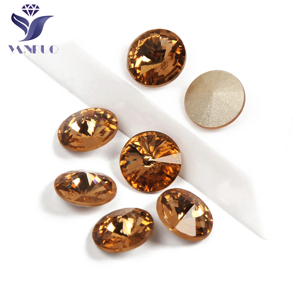 YANRUO 1122 Rivoli Lt. Col. Topaz Nail On Rhinestones Fancy Strass Shiny Glass Crystal Beauty Accessories Decorative Jewelry
YANRUO 1122 Rivoli Lt. Col. Topaz Nail On Rhinestones Fancy Strass Shiny Glass Crystal Beauty Accessories Decorative Jewelry
