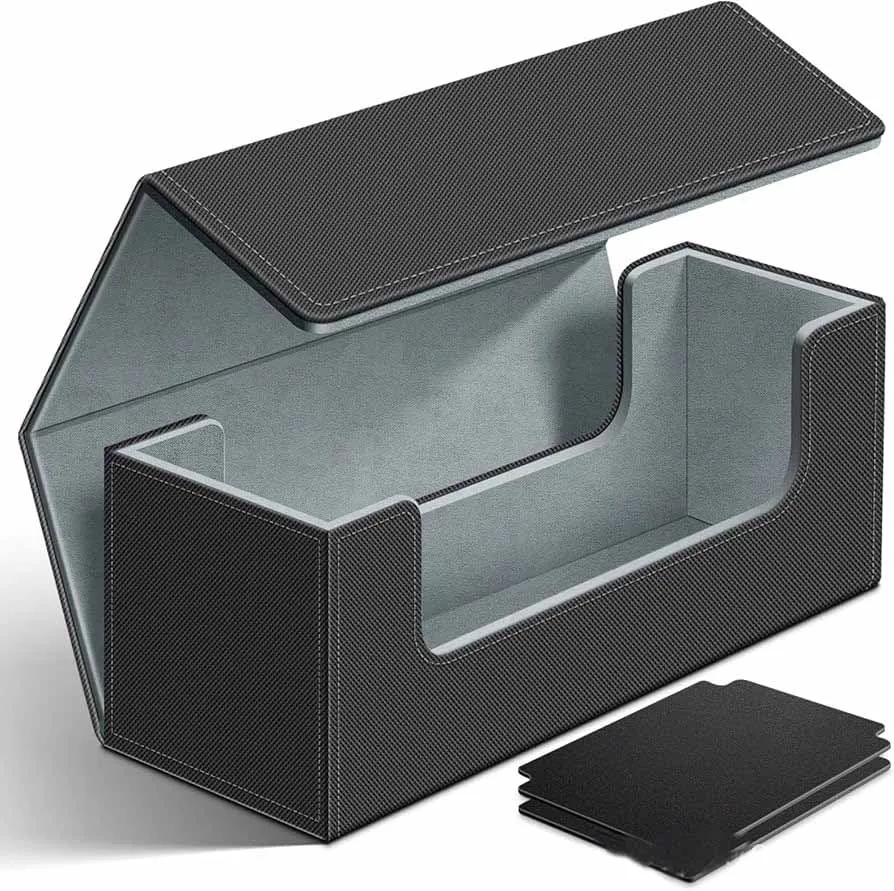 Коробка для хранения коллекционных карт из искусственной кожи
Коробка для хранения коллекционных карт из искусственной кожи