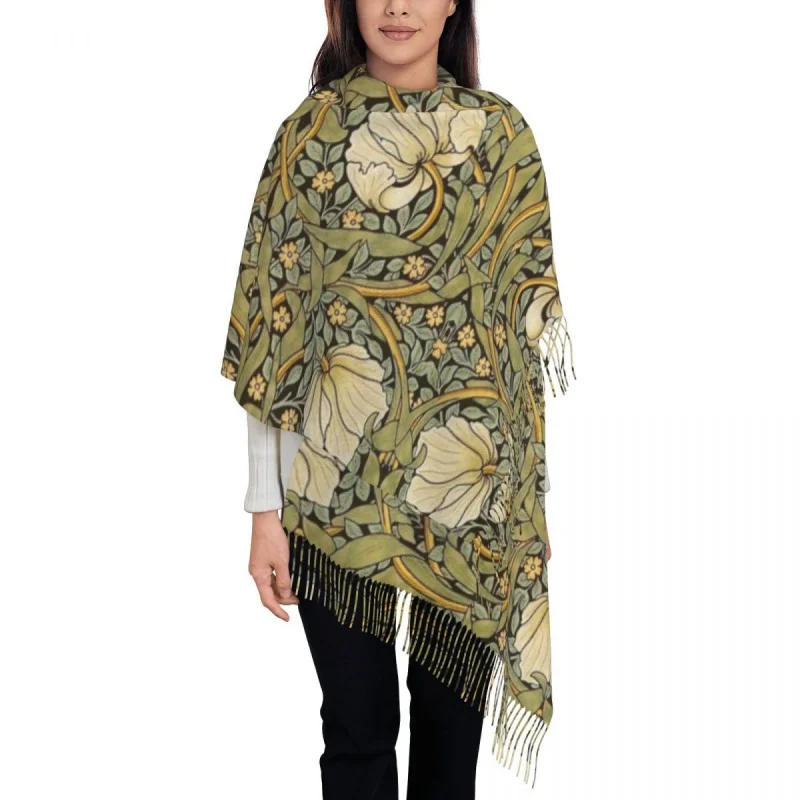 Pimpernel Tassel Scarf Women Soft Floral Textile Pattern Shawls Wraps Ladies Winter Fall Scarves
Pimpernel Tassel Scarf Women Soft Floral Textile Pattern Shawls Wraps Ladies Winter Fall Scarves
