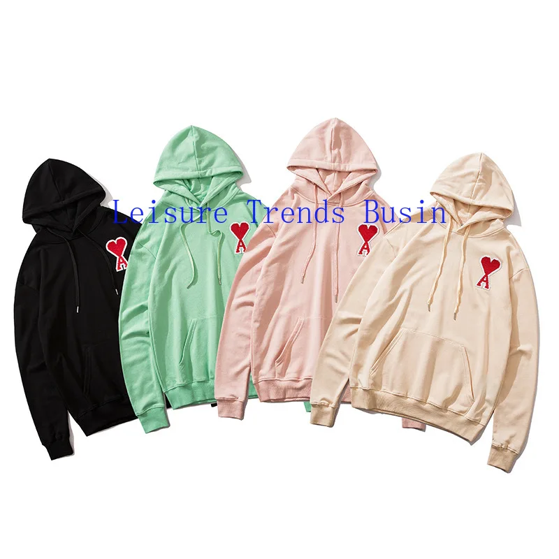 2022 AMI Stylish High Quality Casual Hoodies Embroidered Cotton Hoodies For Men And Women Fall/Winter Hoodies
2022 AMI Stylish High Quality Casual Hoodies Embroidered Cotton Hoodies For Men And Women Fall/Winter Hoodies