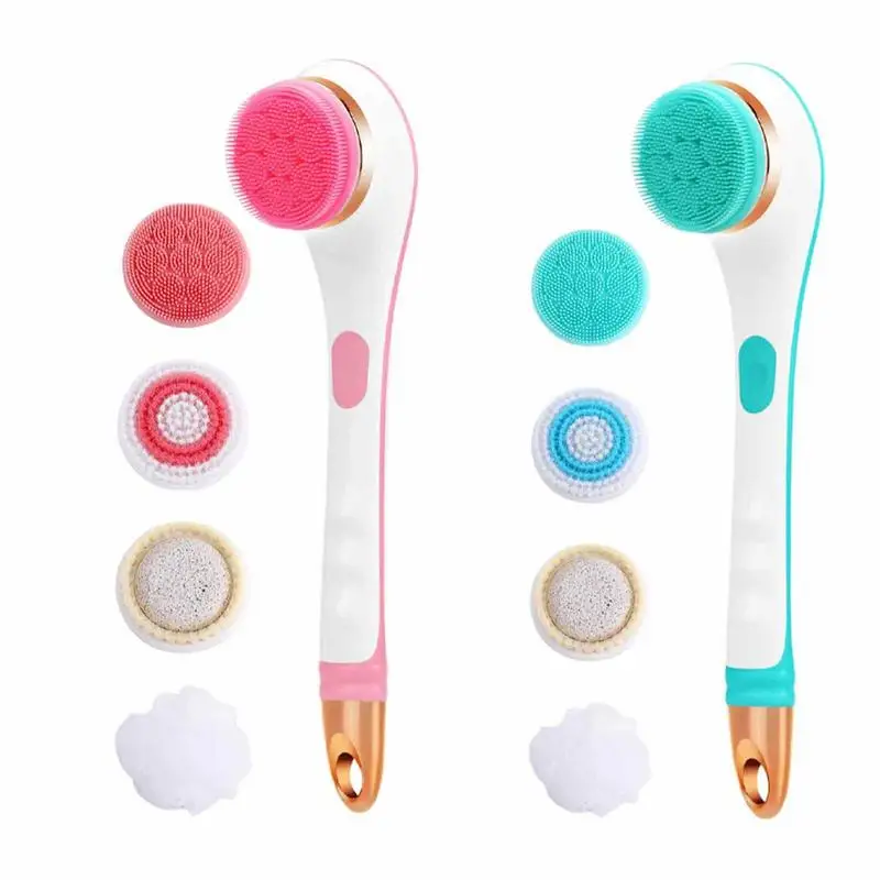 Multi Function Electric Bath Brush Scrub Foot Skin Cleansing Massage Rubbing Back Bath Brush Long Handle For Cleaning Showering
Multi Function Electric Bath Brush Scrub Foot Skin Cleansing Massage Rubbing Back Bath Brush Long Handle For Cleaning Showering
