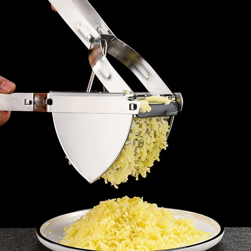 Potato Ricer Stainless Steel Potato Masher Heavy Duty Potato Ricer Masher For Baby Food Fruit Vegetable Juicer
Potato Ricer Stainless Steel Potato Masher Heavy Duty Potato Ricer Masher For Baby Food Fruit Vegetable Juicer
