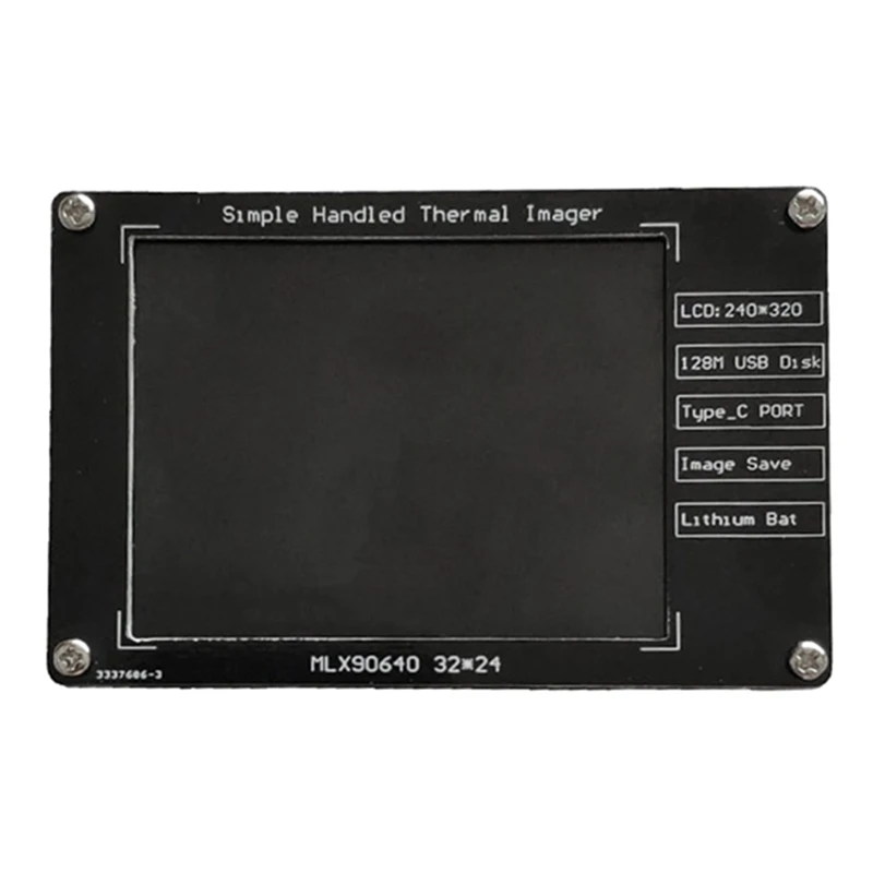 2.8 Inch MLX90640 Infrared Thermal Imager Temperature Detection Temperature Detector
2.8 Inch MLX90640 Infrared Thermal Imager Temperature Detection Temperature Detector