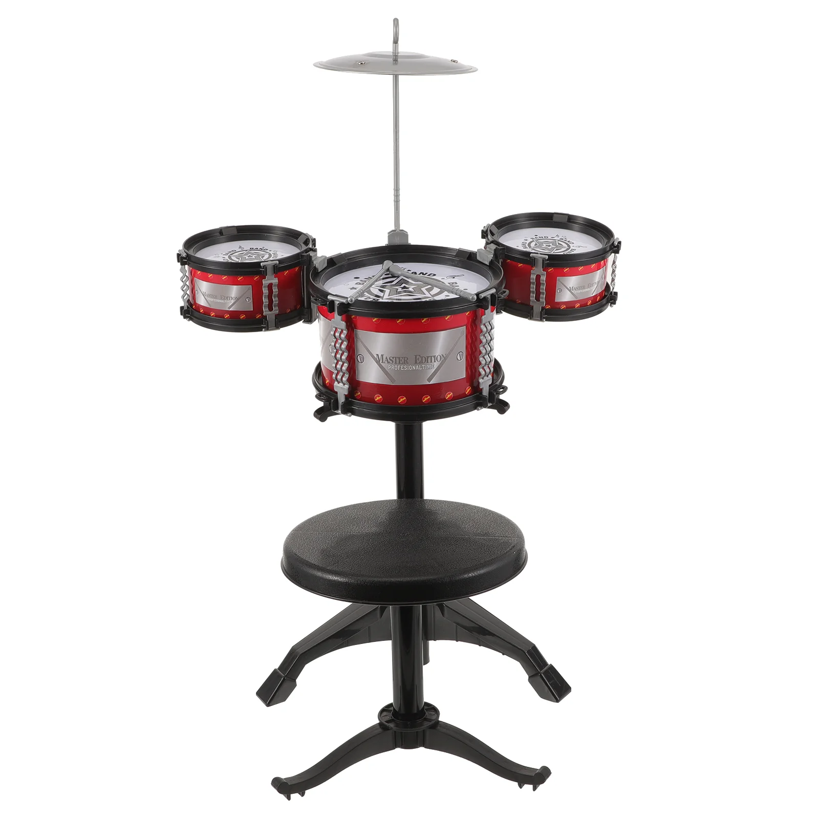 Kids Jazz Drum Toy Fun Musical Toys Kit Children The Gift Preschool Plastic Toddler Baby Gifts
Kids Jazz Drum Toy Fun Musical Toys Kit Children The Gift Preschool Plastic Toddler Baby Gifts