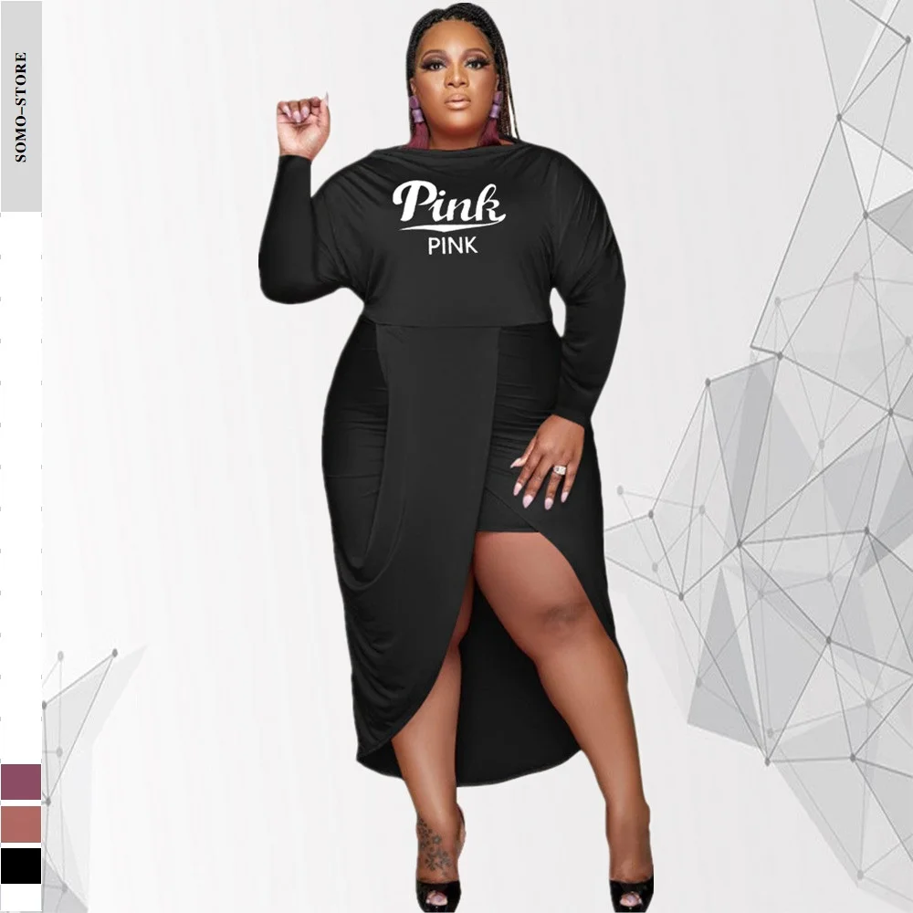 5xl Plus Size Women Clothing Full Sleeve Slim Long Dress Women Elegant Letter Print Sexy Irregular Party Dresses 2022 New
5xl Plus Size Women Clothing Full Sleeve Slim Long Dress Women Elegant Letter Print Sexy Irregular Party Dresses 2022 New