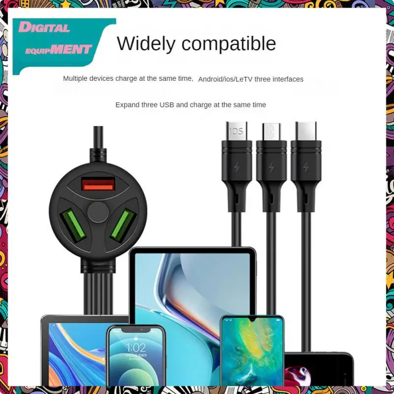 Data Transmission Fast Charging Data Line Fast Charge Stable Mobile Phone Data Cable Portable 6 In 1 Supercharging Cable
Data Transmission Fast Charging Data Line Fast Charge Stable Mobile Phone Data Cable Portable 6 In 1 Supercharging Cable