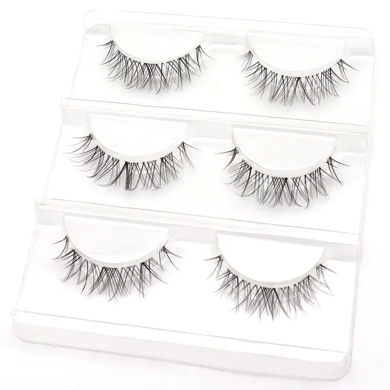 False Eyelashes Handmade Transparent Stem Natural Long Cross Eyelashes Reusable False Eyelash Eyelashes Extension Supplies
False Eyelashes Handmade Transparent Stem Natural Long Cross Eyelashes Reusable False Eyelash Eyelashes Extension Supplies