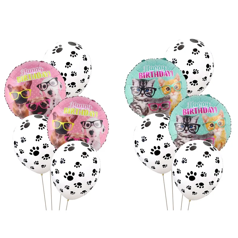 Pet Cat Dog Paw Balloon Blue Pink Animal Party Helium Globes Baby Shower Kids Birthday Favor Party Decoration
Pet Cat Dog Paw Balloon Blue Pink Animal Party Helium Globes Baby Shower Kids Birthday Favor Party Decoration