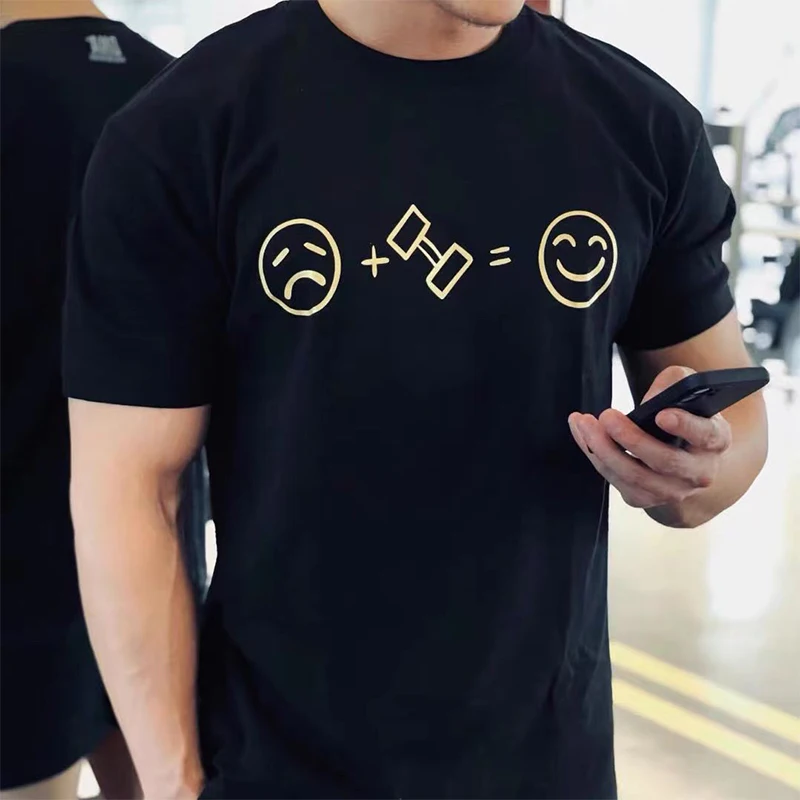 Gym Fitness Men T-Shirts Funny Graphic Print Oversized Summer 100% Cotton Tee Big Size Short Sleeve Women T Shirt Free Shipping
Gym Fitness Men T-Shirts Funny Graphic Print Oversized Summer 100% Cotton Tee Big Size Short Sleeve Women T Shirt Free Shipping