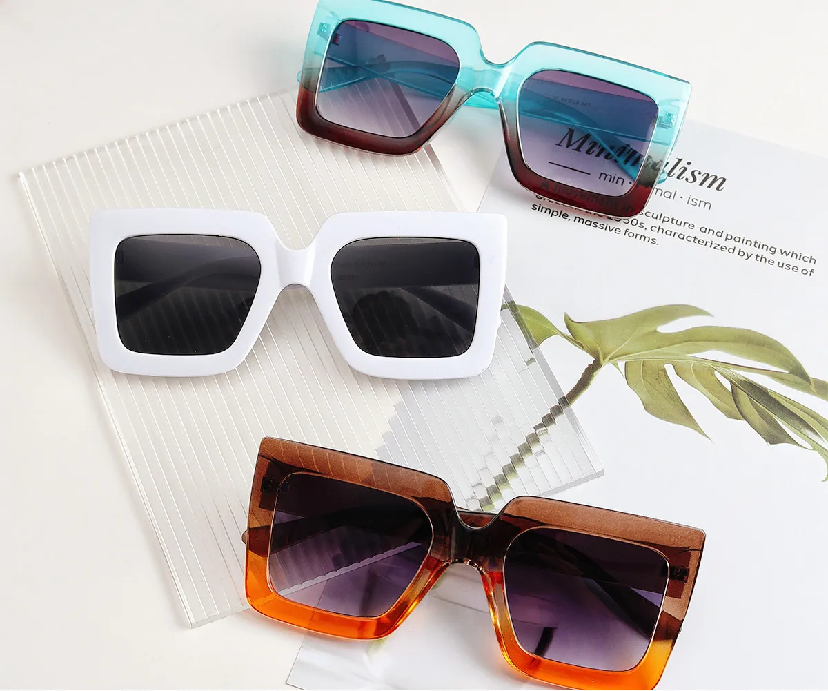 2022 Square Oversized Sunglasses Women Fashion Sun Glasses Female Lady Brand Designer Vintage Shades Gafas Oculos De Sol
2022 Square Oversized Sunglasses Women Fashion Sun Glasses Female Lady Brand Designer Vintage Shades Gafas Oculos De Sol