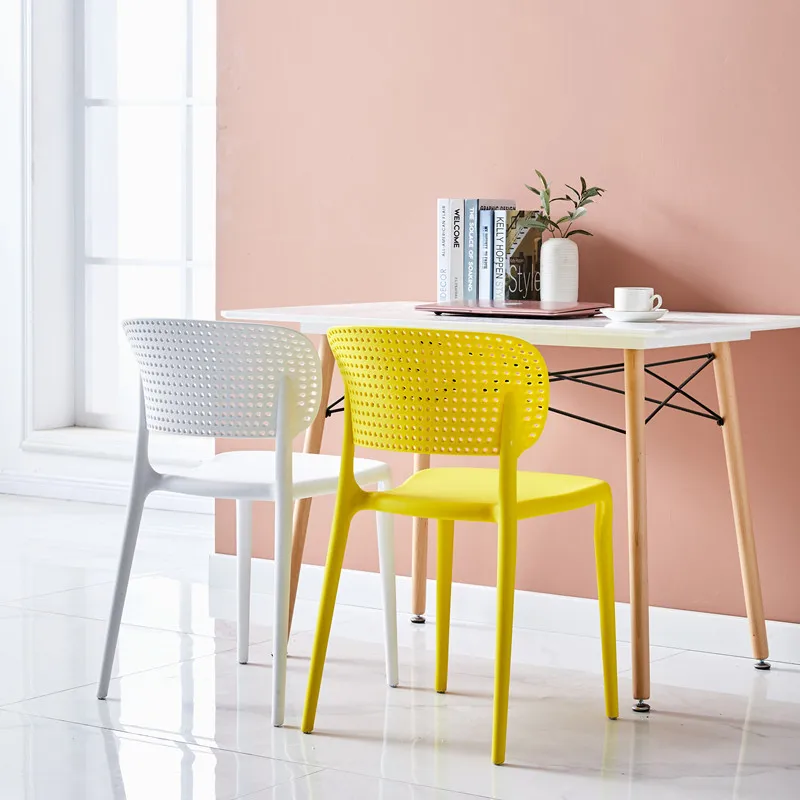 Fashion Thickened Plastic Chair Backrest Stackable Family Modern Minimalist Plastic Stool Room Dining Chair Ergonomic Furnitures
Fashion Thickened Plastic Chair Backrest Stackable Family Modern Minimalist Plastic Stool Room Dining Chair Ergonomic Furnitures