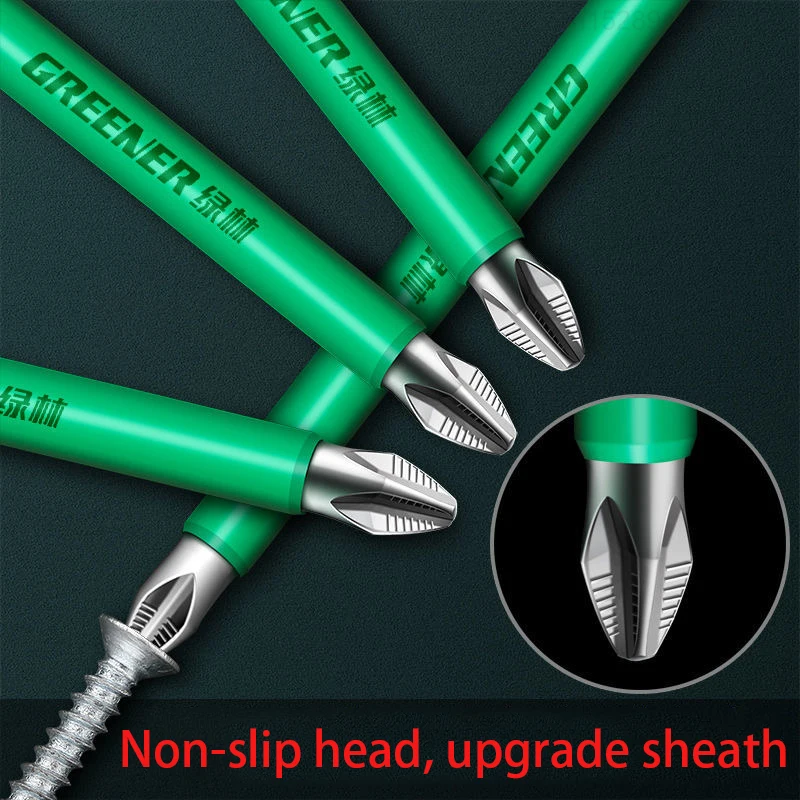 Xiaomi Greener 25mm-150mm Hex Shank Fits Magnetic Long Reach Electric Screwdriver Bits Exactness Single Phillips/Cross Head Tool
Xiaomi Greener 25mm-150mm Hex Shank Fits Magnetic Long Reach Electric Screwdriver Bits Exactness Single Phillips/Cross Head Tool