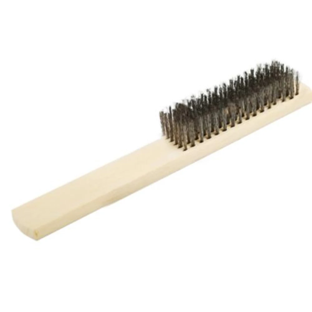 Durable Practical Wire Brushes Wooden handle Kit Stainless Steel Brush Tool 3* 3pcs 3pcs/set For Metal Oil Stain
Durable Practical Wire Brushes Wooden handle Kit Stainless Steel Brush Tool 3* 3pcs 3pcs/set For Metal Oil Stain
