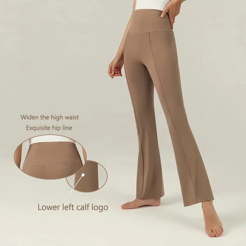 With Logo Women Wide Flare Leg High Waist Yoga Pants Fitness Push Up Black Sports Gym Leggings Stretch Ladies Tights Gym Wear 
With Logo Women Wide Flare Leg High Waist Yoga Pants Fitness Push Up Black Sports Gym Leggings Stretch Ladies Tights Gym Wear