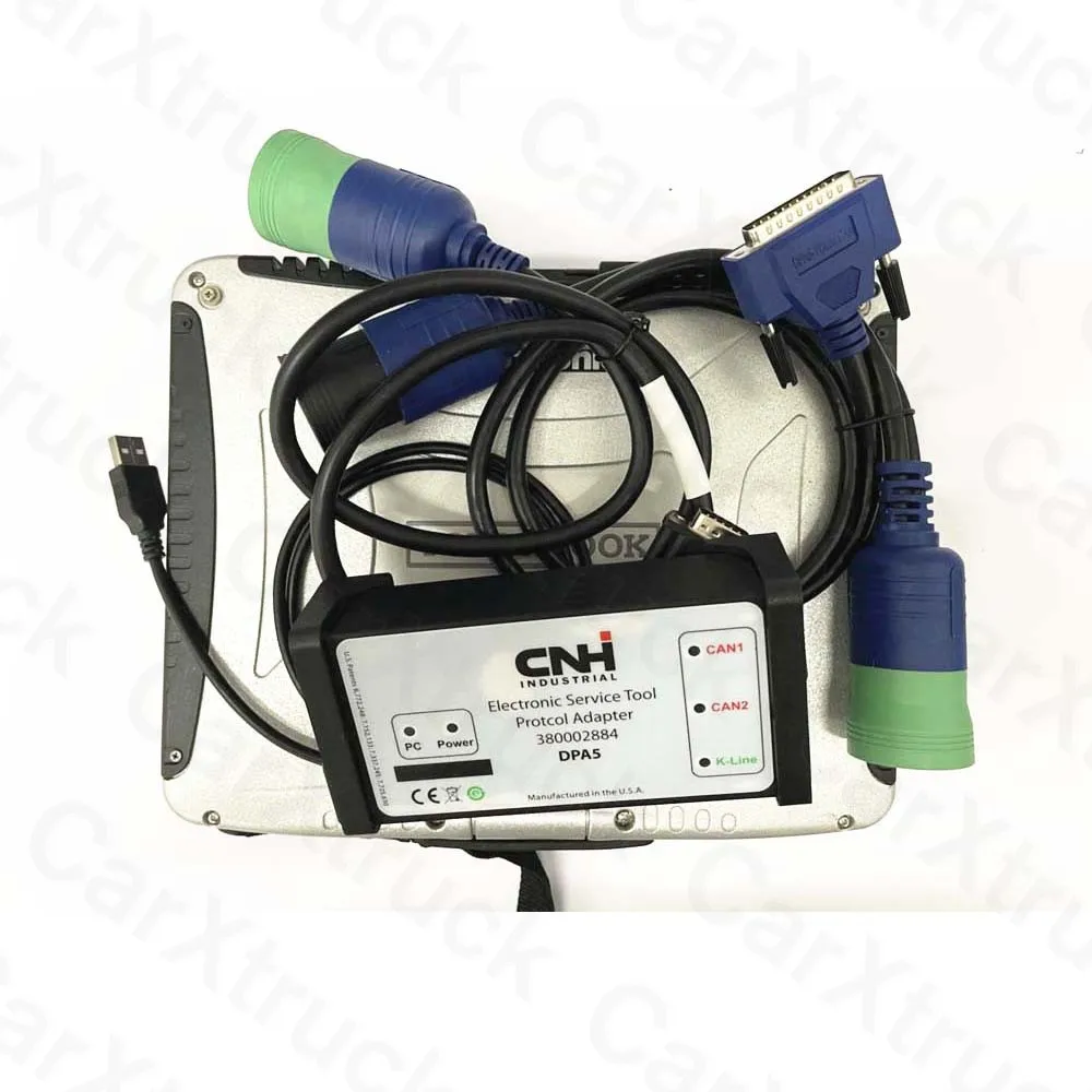9.5 For CNH Electronic Service Tool For CNH EST DPA5 adapter+ CF19 laptop For CNH EST dpa5 diagnostic tool For new Holland CASE
9.5 For CNH Electronic Service Tool For CNH EST DPA5 adapter+ CF19 laptop For CNH EST dpa5 diagnostic tool For new Holland CASE