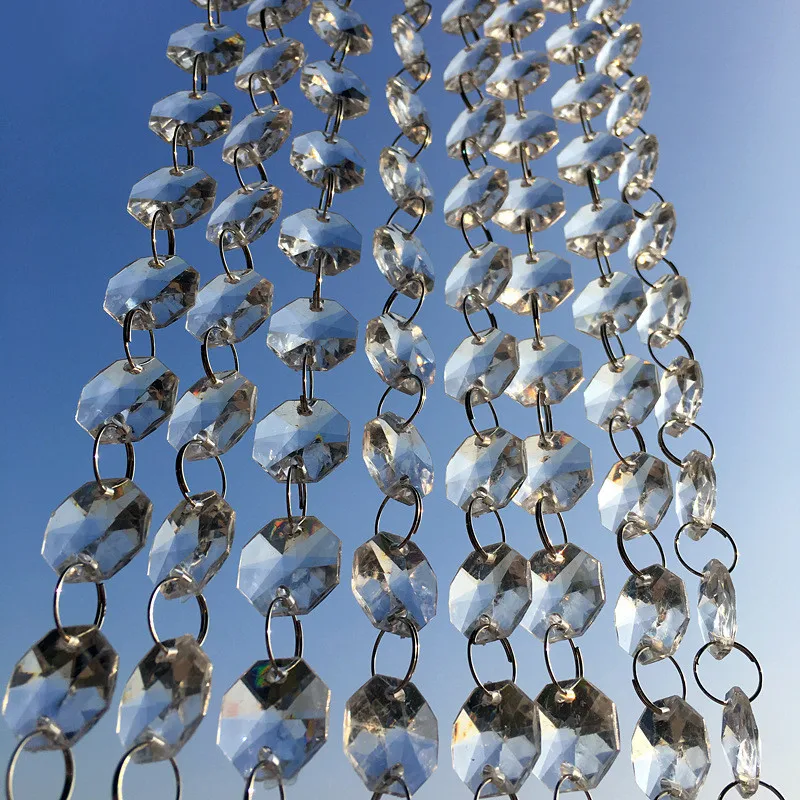 5pcs Hotel home wedding birthday party decoration octagonal bead string crystal bead curtain festival party venue layout props
5pcs Hotel home wedding birthday party decoration octagonal bead string crystal bead curtain festival party venue layout props