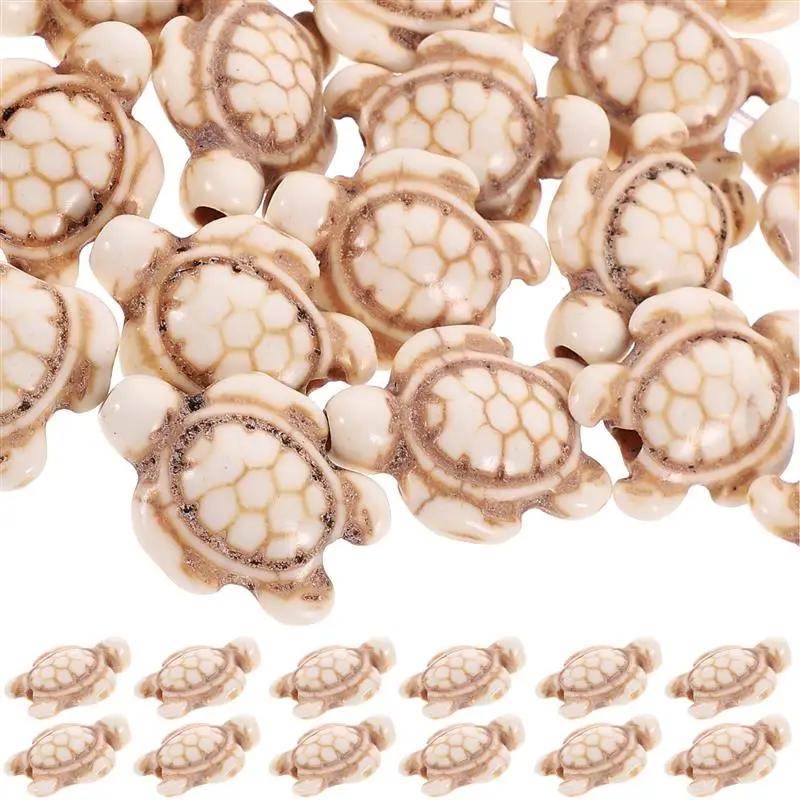 100pcs Turtle Stone Beads Charms Diy Making Loose Beads Stone Necklace Loose Turtle Beads
100pcs Turtle Stone Beads Charms Diy Making Loose Beads Stone Necklace Loose Turtle Beads