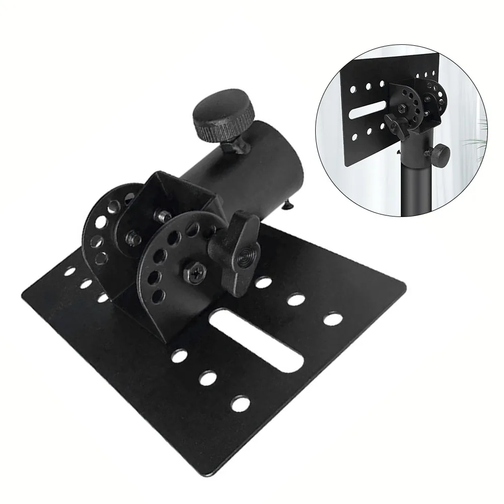 Rotatable 35mm Metal Mount Tripod Pole DJ Speaker Stand Adapter Top Cap 175x110mm Electric Instrument Parts For DJ/PA Speakers
Rotatable 35mm Metal Mount Tripod Pole DJ Speaker Stand Adapter Top Cap 175x110mm Electric Instrument Parts For DJ/PA Speakers
