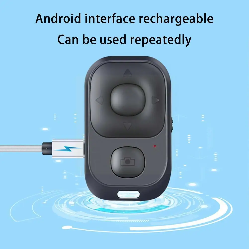 Mini Wireless Selfie RC Bluetooth-compatible Shutter Turning Camera Button Phone Self-timer Controller Page Release X2G7
Mini Wireless Selfie RC Bluetooth-compatible Shutter Turning Camera Button Phone Self-timer Controller Page Release X2G7