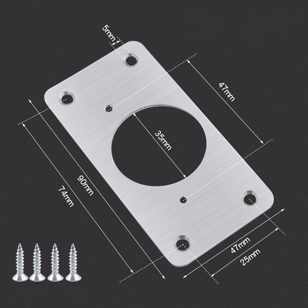 Stainless Steel Hinge Repair Plate For Cabinet Furniture Hinges Mounting Plate For Kitchen Cupboard Door Fixing Screws Hardware
Stainless Steel Hinge Repair Plate For Cabinet Furniture Hinges Mounting Plate For Kitchen Cupboard Door Fixing Screws Hardware
