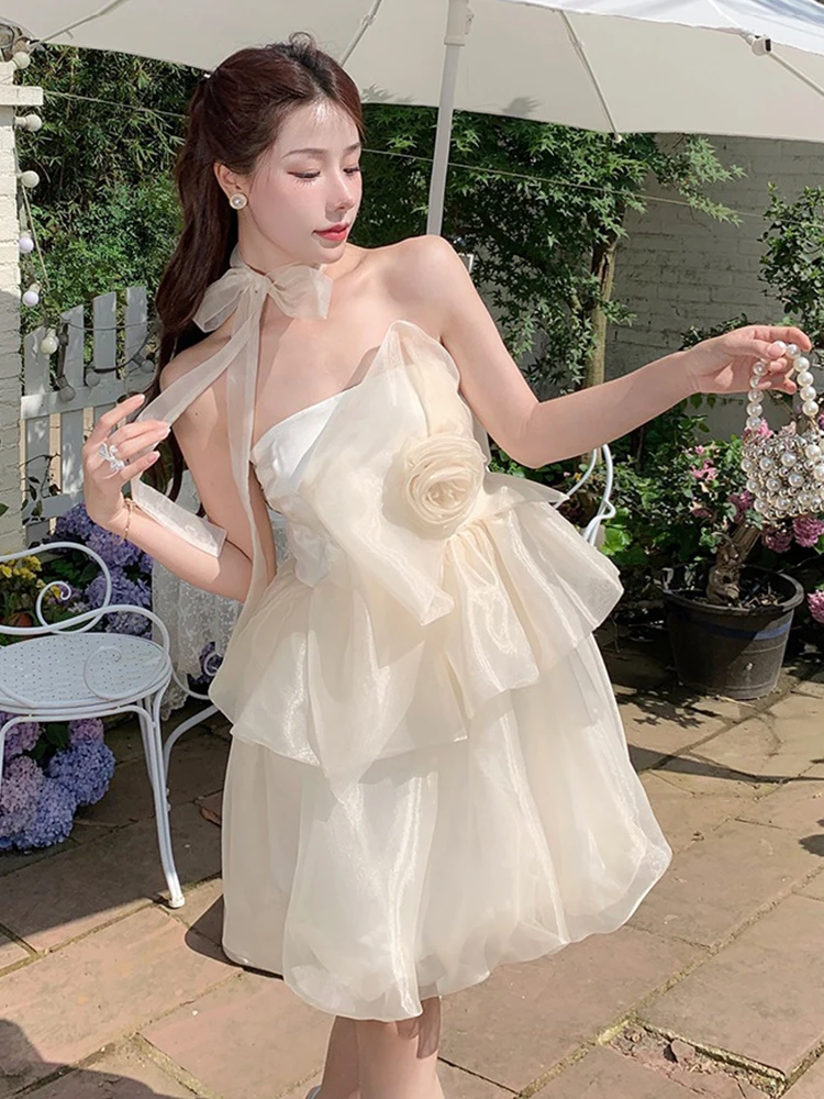 French Women Evening Dress Fairy Sweet Sexy Chest Wrapping Backless Slim Midi Party Wedding Prom Gown Beach Femme Mujer Vestidos
French Women Evening Dress Fairy Sweet Sexy Chest Wrapping Backless Slim Midi Party Wedding Prom Gown Beach Femme Mujer Vestidos