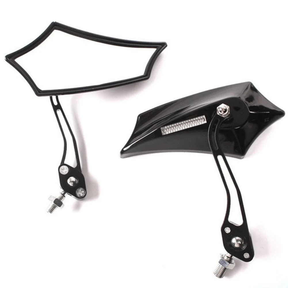 1 Pair Diamond Side Motorcycle Mirror Rear View Side Mirror 8/10mm Thread Adjustable Rearview Mirror for Bike Scooter Cruiser
1 Pair Diamond Side Motorcycle Mirror Rear View Side Mirror 8/10mm Thread Adjustable Rearview Mirror for Bike Scooter Cruiser
