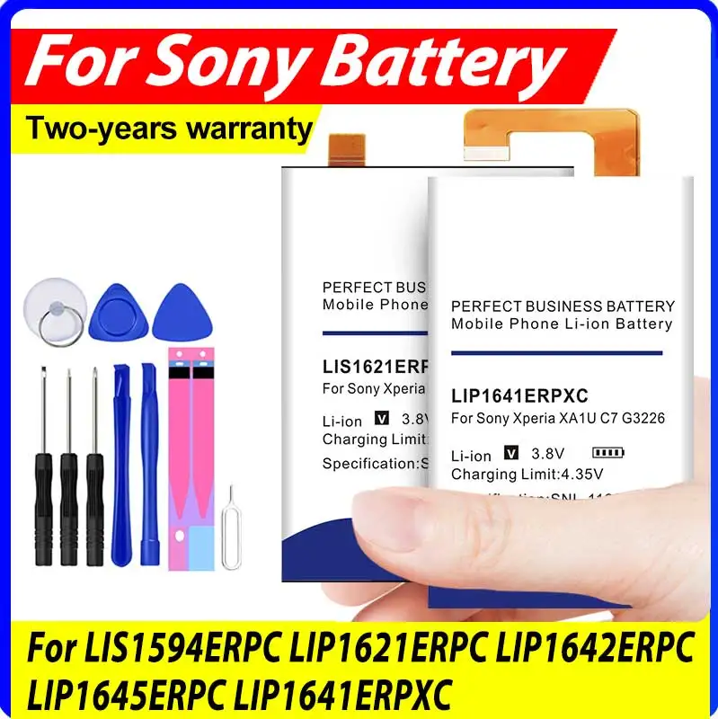 

100% Original LIS1594ERPC Replacement Battery for Sony Xperia X XZ XZ1 XA1U Z5 mini Z5 compact G3311 G3312 G3313 G8142 in Stock