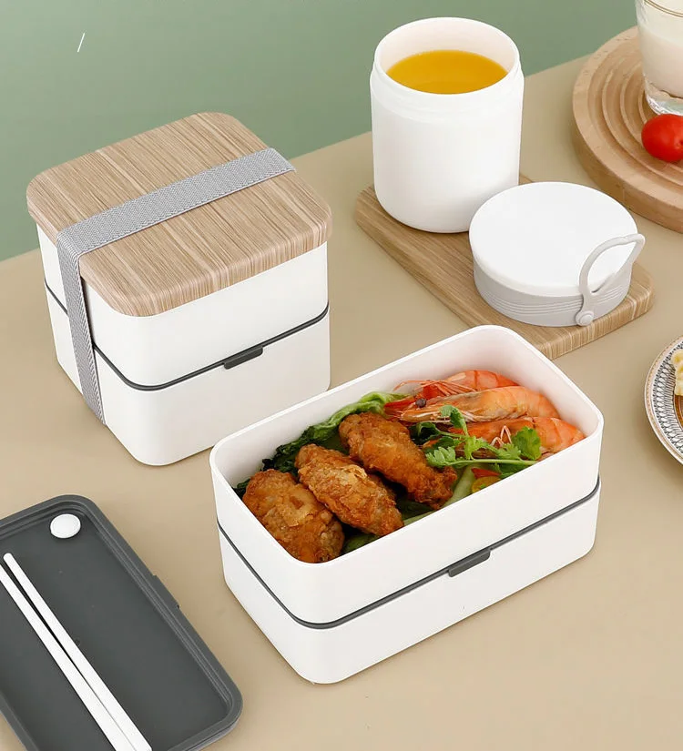 Double-layer Lunch Box Student Bento Box Microwave Special Lunch Box Set Sealed Portable Picnic Food Box Lunch Dinner Lunch bo
Double-layer Lunch Box Student Bento Box Microwave Special Lunch Box Set Sealed Portable Picnic Food Box Lunch Dinner Lunch bo