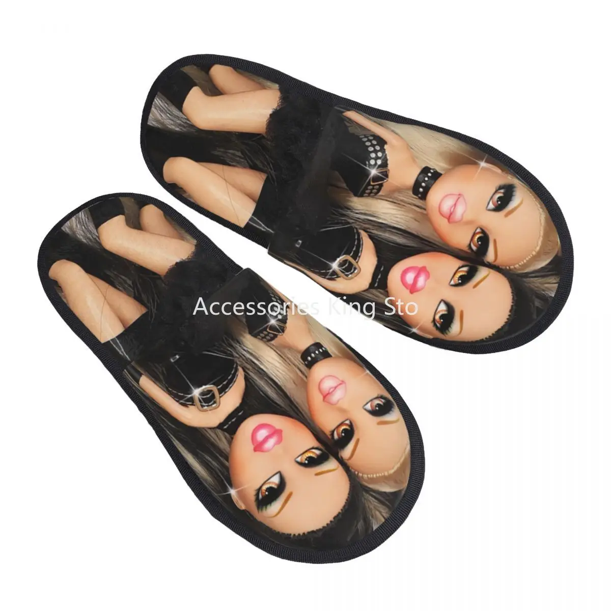 Bratz Rock Angelz Twins House Slippers Women Comfy Memory Foam Animated Movies For Children Slip On Hotel Slipper Shoes
Bratz Rock Angelz Twins House Slippers Women Comfy Memory Foam Animated Movies For Children Slip On Hotel Slipper Shoes