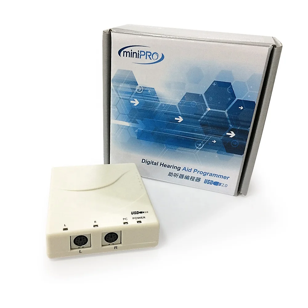 Digital Hearing Aid Programmer Functioned hi-pro Mini Hi-pro USB Compatible with All Brands Hearing Aids
Digital Hearing Aid Programmer Functioned hi-pro Mini Hi-pro USB Compatible with All Brands Hearing Aids