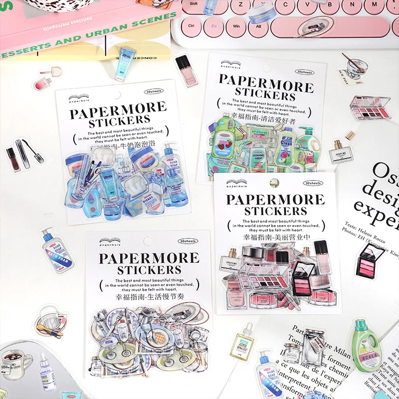 30pcs/1lot kawaii Stationery Stickers Happiness Guide Diary Planner junk journal Decorative Scrapbooking DIY Craft
30pcs/1lot kawaii Stationery Stickers Happiness Guide Diary Planner junk journal Decorative Scrapbooking DIY Craft