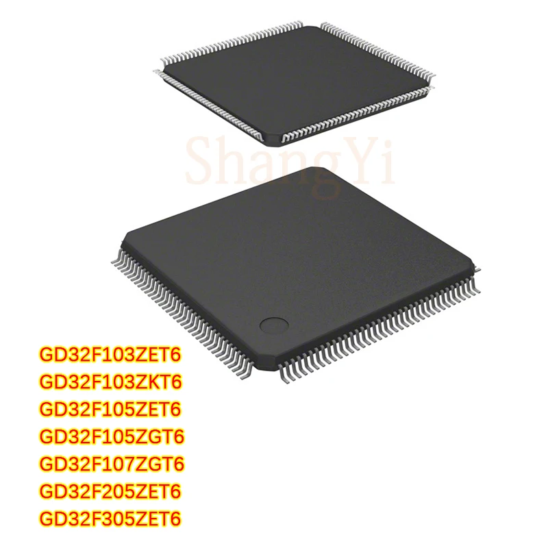 1 шт./партия GD32F103ZET6 32F105 32F107 32F205 32F305 ZKT6 ZGT6 QFP144 
1 шт./партия GD32F103ZET6 32F105 32F107 32F205 32F305 ZKT6 ZGT6 QFP144