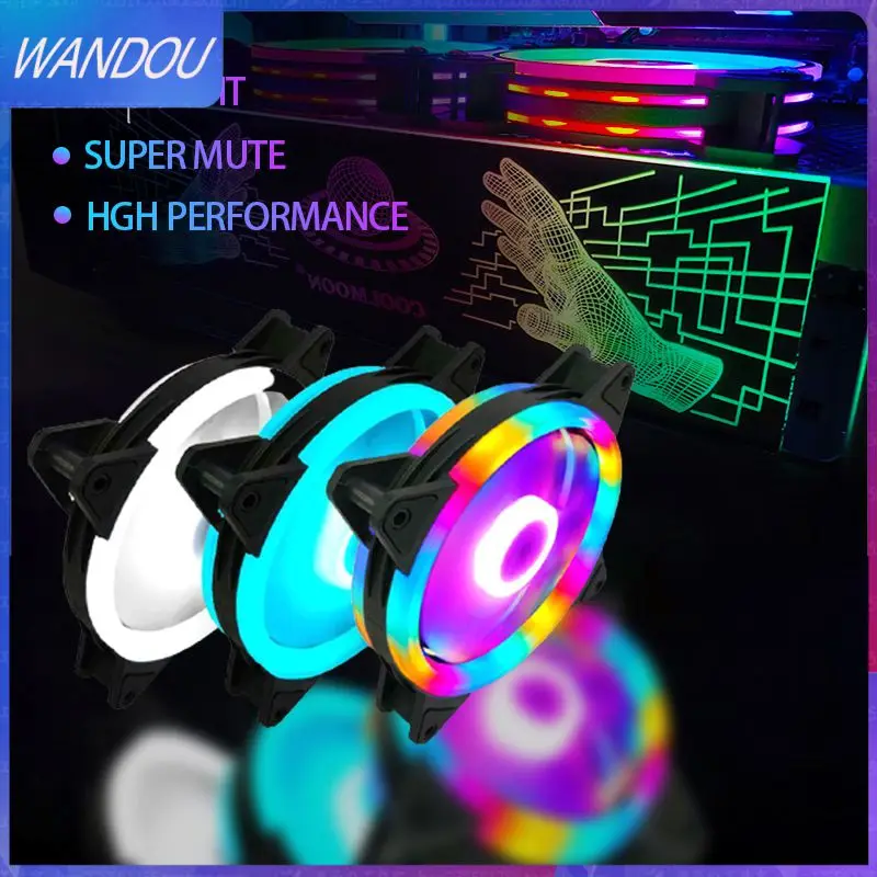 1200 Rpm Computer Case Fan 12cm 23db Super Mute Cooling Fan 20000h Colorful Radiator 4-pin Pwm Cooler Dc12v
1200 Rpm Computer Case Fan 12cm 23db Super Mute Cooling Fan 20000h Colorful Radiator 4-pin Pwm Cooler Dc12v