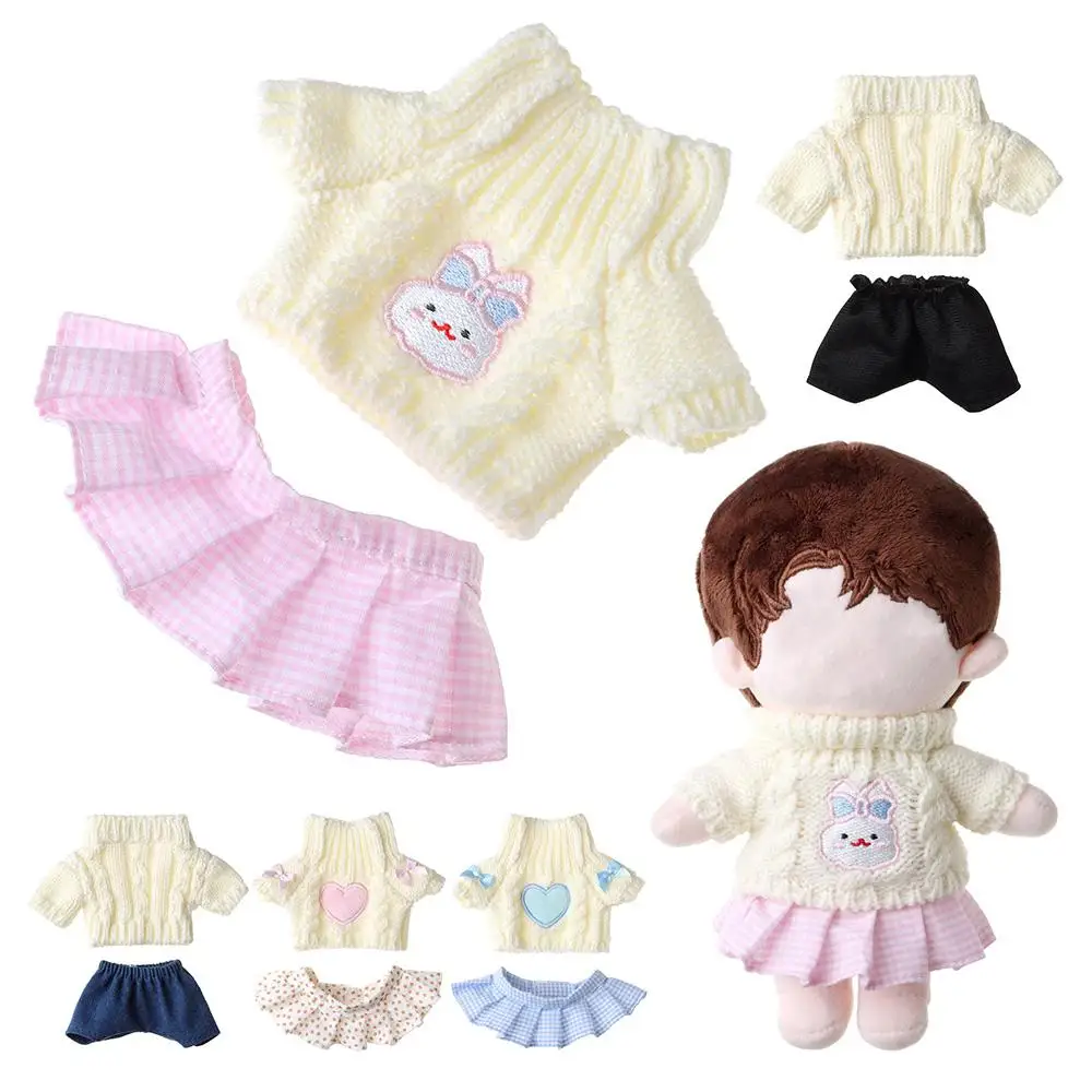 20cm Fashion Doll Clothes Knitted Sweater Pant Suit For Movie Star Idol EXO Plush Doll Accessories Birthday Present Clothes
20cm Fashion Doll Clothes Knitted Sweater Pant Suit For Movie Star Idol EXO Plush Doll Accessories Birthday Present Clothes