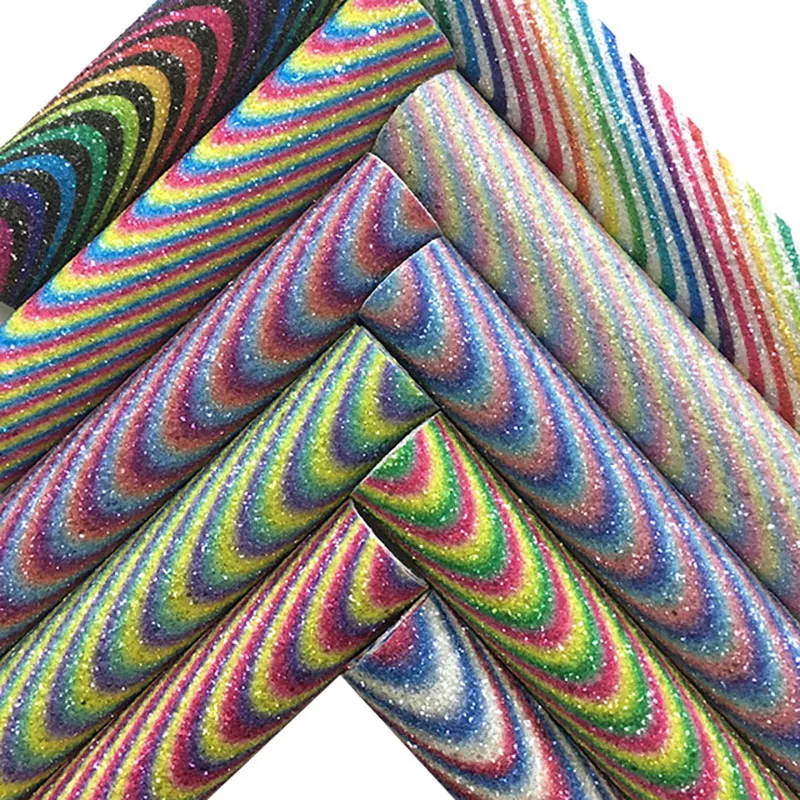 1PC 20X30CM Rainbow Ripples Printed Glitter Leather Sheets with Felt Backing For Making Bows 3762
1PC 20X30CM Rainbow Ripples Printed Glitter Leather Sheets with Felt Backing For Making Bows 3762