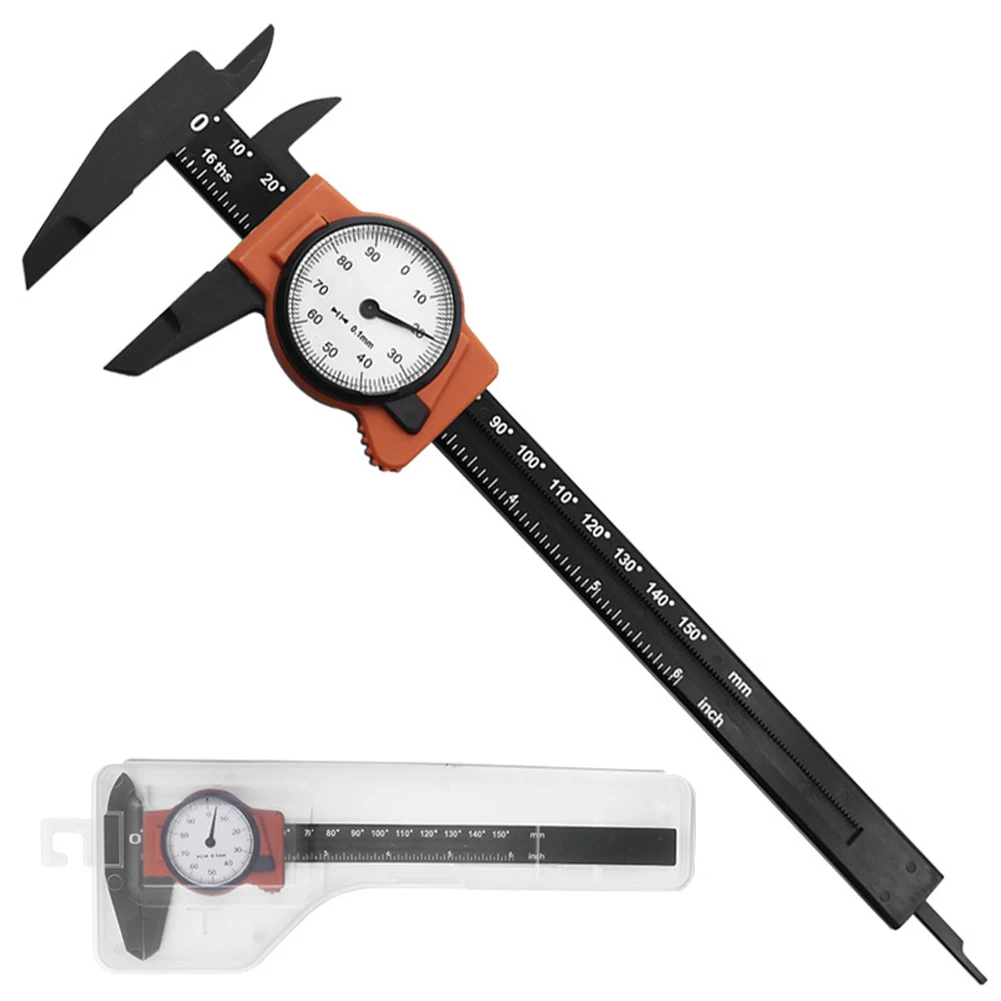 0-150MM Vernier Caliper Gauge Measuring Tools With Watch High Precision Dial Indicator Ruler Mechanical Woodworking Tools
0-150MM Vernier Caliper Gauge Measuring Tools With Watch High Precision Dial Indicator Ruler Mechanical Woodworking Tools