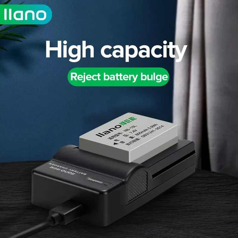 

LLANO NB-10L Camera Battery NB 10L USB Chager For Canon 1100D G1X G15 G16 PowerShot SX40HS SX50HS SX60HS SX40 SX50 SX60 Cameras