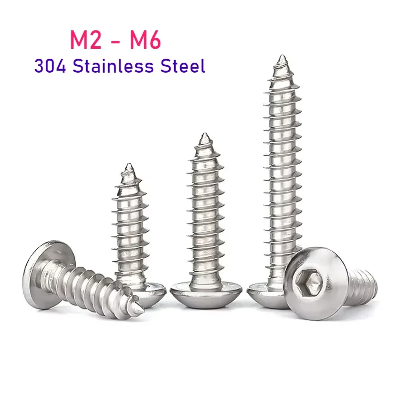 Саморезы Huiruixin из нержавеющей стали M2-M6 
Саморезы Huiruixin из нержавеющей стали M2-M6