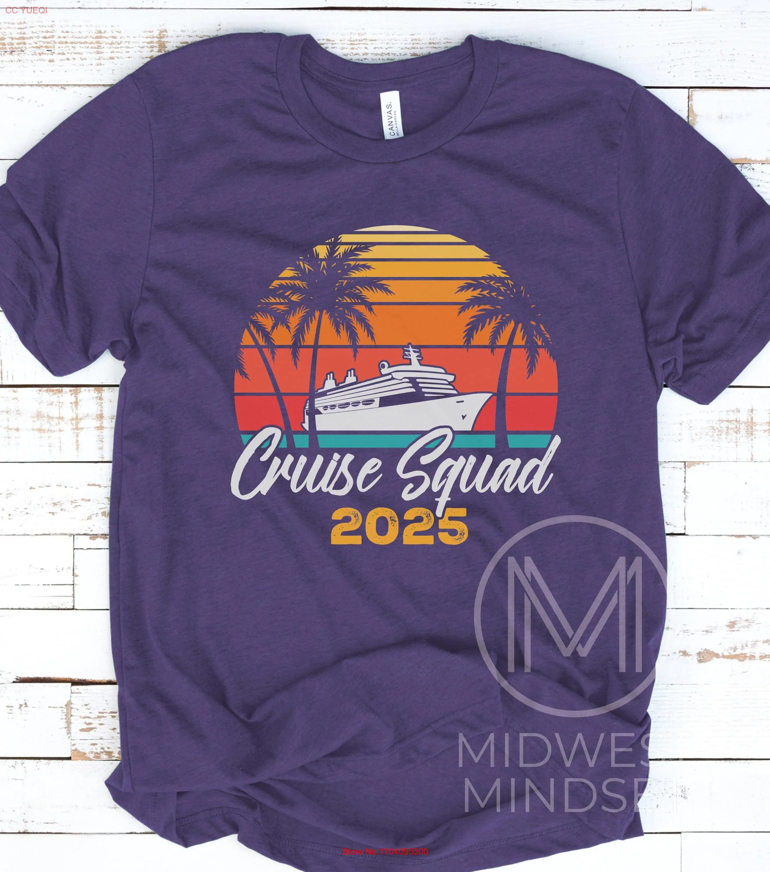 Cruise Squad 2025 T Shirt Family Trip Friends Matching Life Vacation long or short sleeves