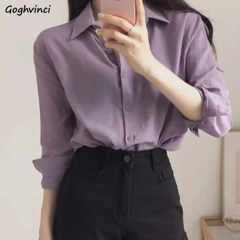 Shirts Women Simple Street Wear Office Ladies Young Sexy Popular Hot Sale Straight Leisure All-match Ins Cosy Fit Korean Style
Shirts Women Simple Street Wear Office Ladies Young Sexy Popular Hot Sale Straight Leisure All-match Ins Cosy Fit Korean Style