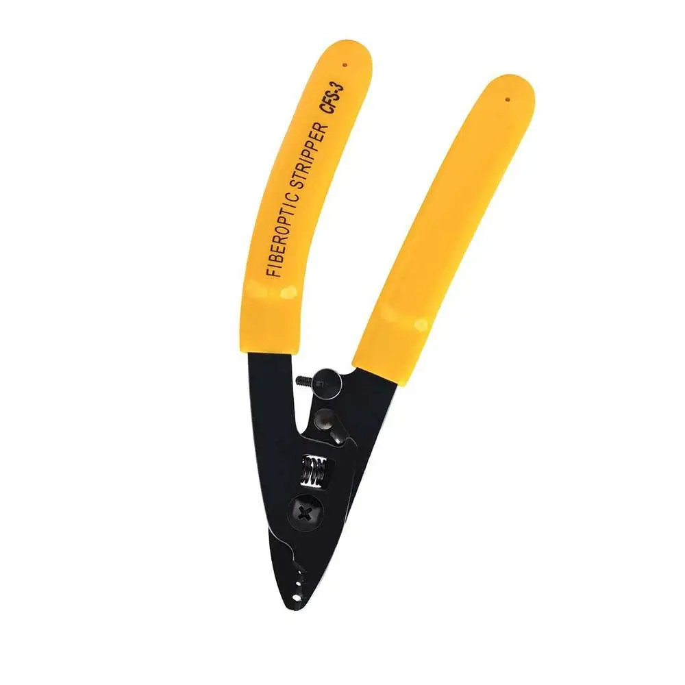 Wire Strippers Cable Crimper for FTTH Tools Optical Fiber Stripping Pliers CFS-3 Three-port Fiber Optical Stripper Pliers
Wire Strippers Cable Crimper for FTTH Tools Optical Fiber Stripping Pliers CFS-3 Three-port Fiber Optical Stripper Pliers