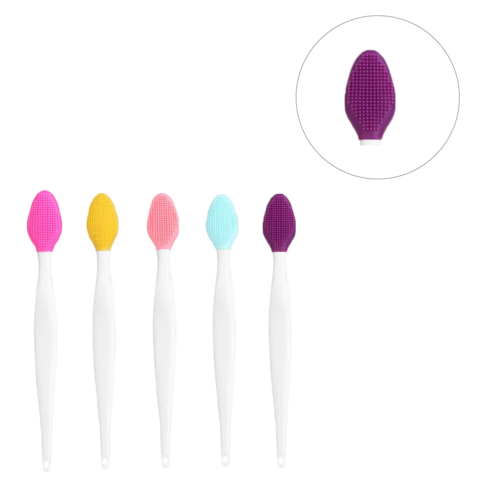 Brush Lip Nose Silicone Tool Scrubber Blackhead Exfoliating Face Cleaning Scrub Double Soft Brushes Sided Clean Removal
Brush Lip Nose Silicone Tool Scrubber Blackhead Exfoliating Face Cleaning Scrub Double Soft Brushes Sided Clean Removal