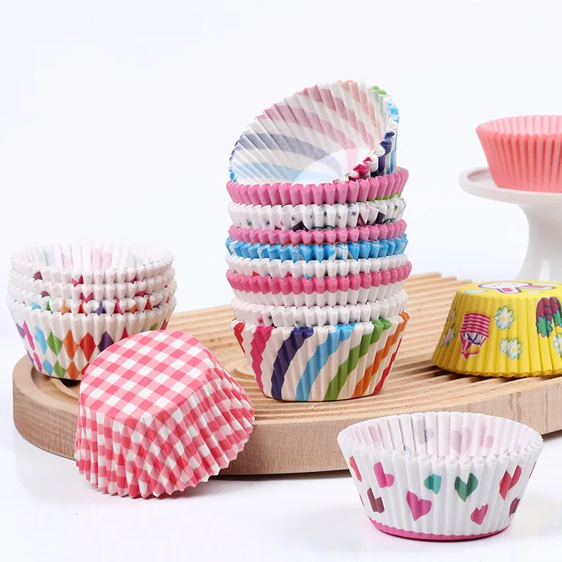 100Pcs Cartoon Muffin Cupcake Paper Cups Pastry Cake Box Cupcake Liners Baking Muffin Case Tray Birthday Party Cake Decor Mold
100Pcs Cartoon Muffin Cupcake Paper Cups Pastry Cake Box Cupcake Liners Baking Muffin Case Tray Birthday Party Cake Decor Mold