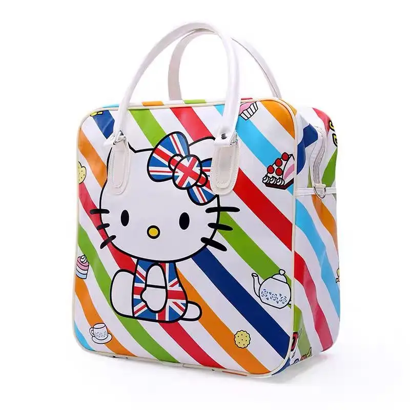 Kawaii Sanrio Travel Bag Hello Kittys Accessories Cute Anime Handbag Luggage Bag Large Capacity Maternity Bag Toys for Girl Gift
Kawaii Sanrio Travel Bag Hello Kittys Accessories Cute Anime Handbag Luggage Bag Large Capacity Maternity Bag Toys for Girl Gift